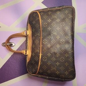 LV Monogram Canvas Deauville Travel Bag